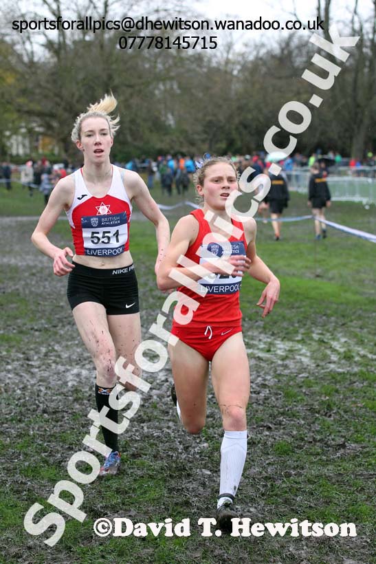 Women under-17s, British Athletics Liverpool Cross Challenge, Sefton Park, Liverpool. Photo: David T. Hewitson/Sports for All Pics
